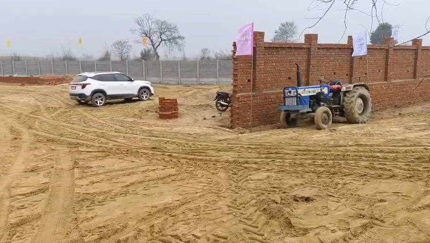 Vantara Heritage site – land levelling work in progress