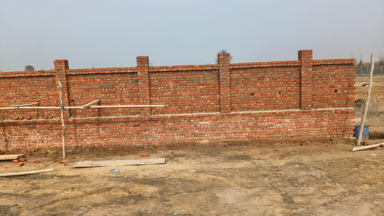 Vantara Heritage site – brick boundary wall